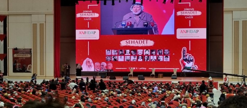ANFİDAP Direniş Şehadet Gazze başlıklı şehadet gecesi düzenledi